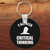 [すべてクリティカルが考える必要] キーホルダー (正面)