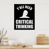 [すべてクリティカルが考える必要] ポスター (キッチン)