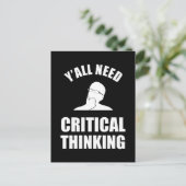 [すべてクリティカルが考える必要] ポストカード (スタンド正面)