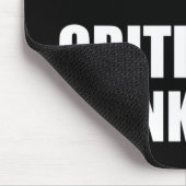 [すべてクリティカルが考える必要] マウスパッド (コーナー)