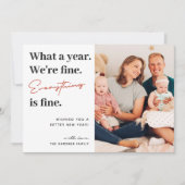 すべてスクリプト素晴らしおもしろいファミリの写真 シーズンカード (正面)