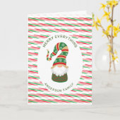 すべてメリーかわいい格言ホリデーカード カード (黄色い花)