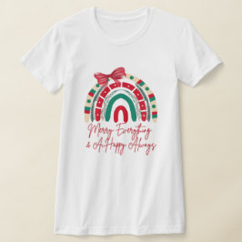 すべてメリーと幸せいつものクリスマスシャツ Tシャツ