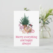 すべてメリーと幸せいつもピンクかわいい シーズンカード (スタンド正面)