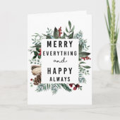すべてメリーと幸せ |フローラの葉 シーズンカード (正面)