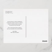 すべてメリーとHappy Alwaysレタリング写真 箔シーズンポストカード (裏面)