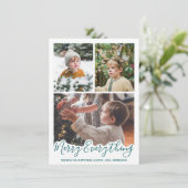 すべてメリーのシンプルグリーンファミリー写真 シーズンカード (スタンド正面)