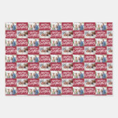 すべてメリーのスクリプト6フォトチェッカーボード ラッピングペーパーシート (正面)