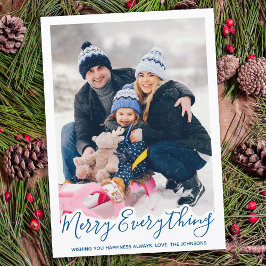 すべてメリーのトレンディー赤い家族の写真 シーズンカード