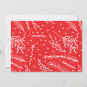 すべてメリーのフォトカー素晴らしドの白いスクリプト シーズンカード (裏面)