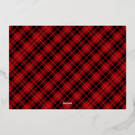 すべてメリーの写真金ゴールド 箔シーズンカード (裏面)