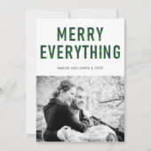 すべてメリーの緑のバッファローのプレイド写真 シーズンカード (正面)