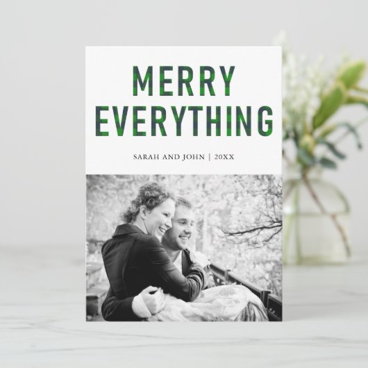 すべてメリーの緑のバッファローのプレイド写真 シーズンカード (スタンド正面)