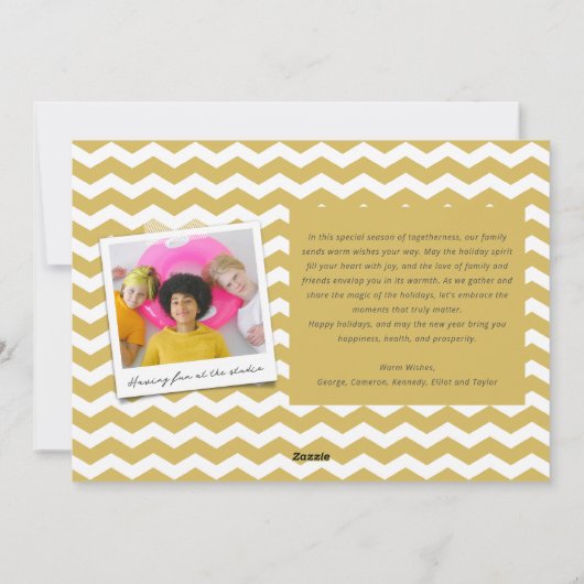 すべてメリーの色のブロックの入れ歯3写真 シーズンカード (裏面)