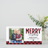 すべてメリーの赤モダンバッファローのプレイド写真 シーズンカード (スタンド正面)