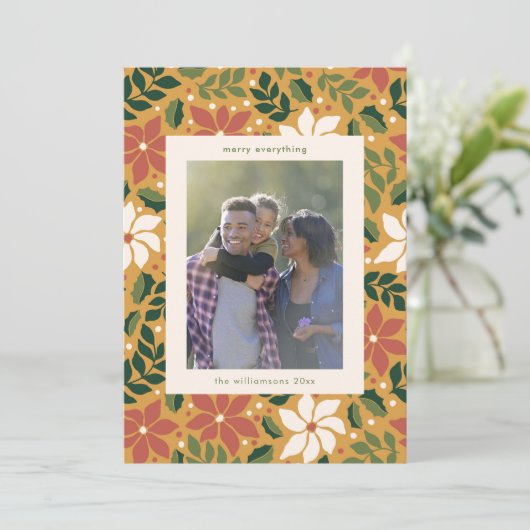 すべてメリーイエローグリーン植物写真 シーズンカード (スタンド正面)