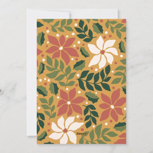 すべてメリーイエローグリーン植物写真 シーズンカード (裏面)