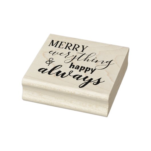 すべてメリー&ハッピー常にゴム印 ラバースタンプ (スタンプ)
