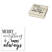 すべてメリー&ハッピー常にゴム印 ラバースタンプ (押印)