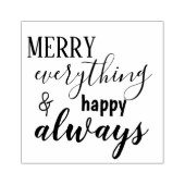 すべてメリー&ハッピー常にゴム印 ラバースタンプ (インプリント)