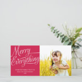 すべてメリー | 休日のフォトカード シーズンカード (スタンド正面)