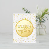 すべてメリー 箔シーズンポストカード (立ち正面)