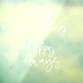 すべてメリーHappy Alwaysスクリプト ウィンドウサイン (シート3)