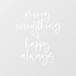 すべてメリーHappy Alwaysスクリプト ウィンドウサイン