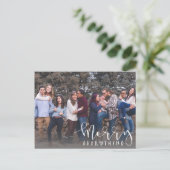 すべてメリーIIフルフォトホリデーポストカード ポストカード (スタンド正面)