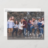 すべてメリーIIフルフォトホリデーポストカード ポストカード (正面/裏面)