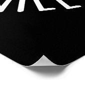 すべてリラックスが熟したダークブルーグ ポスター (角)