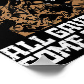 すべて与えの一部の与え兵士は米国の国旗のメモール ポスター (角)