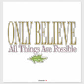 すべて信じの事しか可能でない シール (シート)