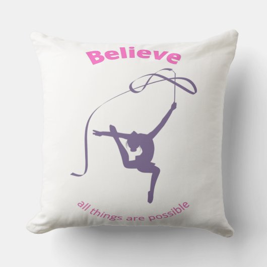 すべて信じは、可能なリズミカル体操 クッション (正面)