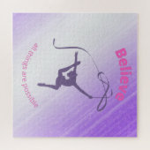 すべて信じは、可能なリズミカル体操 ジグソーパズル (横)