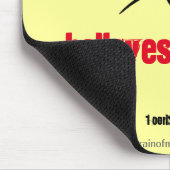 すべて信じを愛するバラ マウスパッド (コーナー)