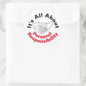 すべて個人的な責任だ ラウンドシール (バッグ)