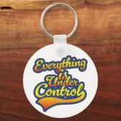 すべて制御されている キーホルダー (裏面)