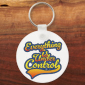 すべて制御されている キーホルダー (正面)