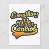 すべて制御されている シーズンポストカード (正面)