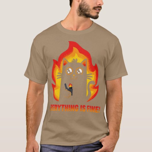すべて問題ありません Tシャツ (正面)