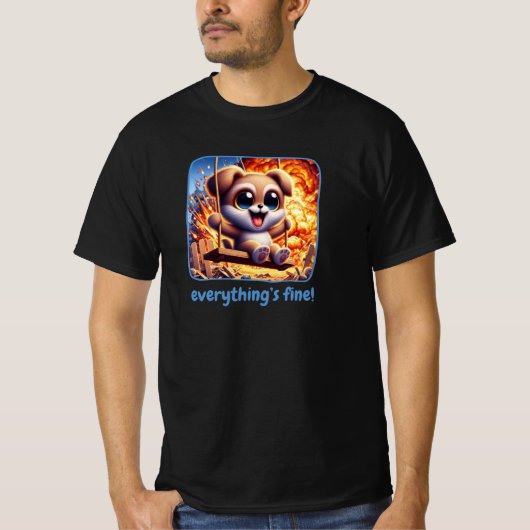 すべて問題ない Tシャツ (正面)