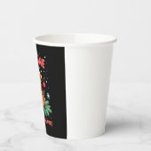 すべて問題なし ハイランド牛のクリスマス 紙コップ (左)