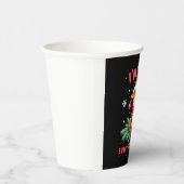 すべて問題なし ハイランド牛のクリスマス 紙コップ (右)