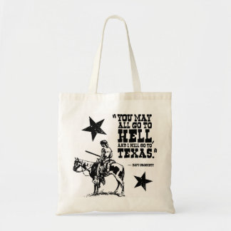 すべて地獄行きだかもしれなく、私はテキサス州のバッグに行きます トートバッグ