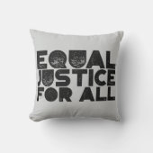 すべて均等正義 – 装飾用クッション クッション (正面)
