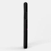 すべて変更文字名前を追加ピンクオートバイウイング Case-Mate iPhoneケース (裏面/右)