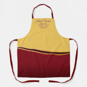 すべて変更文字団体や組織クリスマスパーティー エプロン (正面)