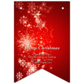 すべて変更文字団体や組織クリスマスパーティー バンティングフラッグ (第1の旗)