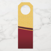 すべて変更文字団体や組織クリスマスパーティー ボトルネックタグ (裏面)